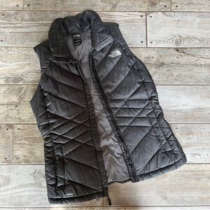 The North Face Black Puffer Vest
